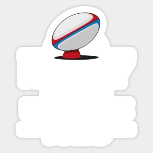 Funny Rugby Joke Rugby 1823 Sticker